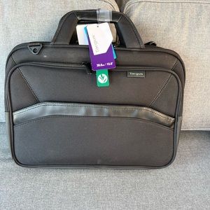 Targus laptop bag, black, new with tags